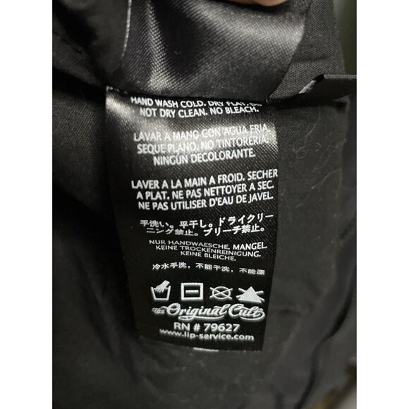 Lip Service 1985 Gothic Steampunk Lolita Halloween Full Zip Sleeve Top Jacket XL - Picture 9 of 9